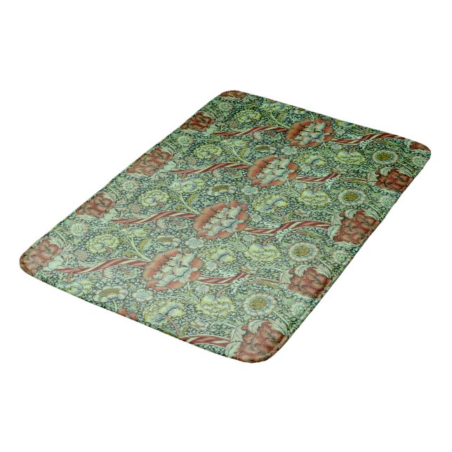 Alfombrilla De Baño Patrón de William Morris Wandle (Angular)
