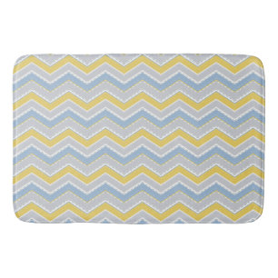 Alfombrilla De Baño Patrón de zigzag