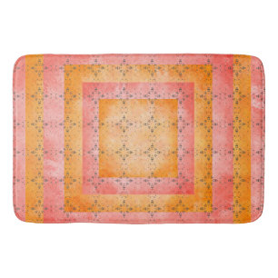 Alfombrilla De Baño Patrón del auge del boho