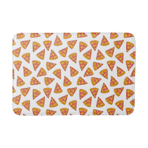 Alfombrilla De Baño Patrón diverso de pizza Slice