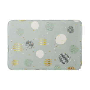 Alfombrilla De Baño Patrón elegante de Navidades abstractos modernos