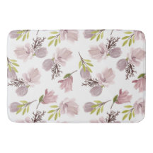 Patrón floral de combinación romántica giratoria