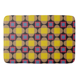 Alfombrilla De Baño Patrón geométrico abstracto