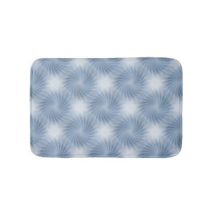 Alfombrilla De Baño Patrón gris azulado pastel