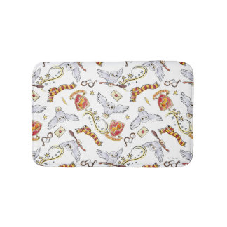 Alfombrilla De Baño Patrón Hedwig de color de agua GRYFFINDOR™