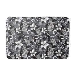ALFOMBRILLA DE BAÑO PATRÓN LUAU TIKI (CARBÓN)