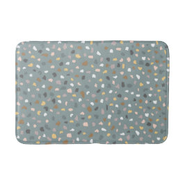 Alfombrilla De Baño Patrón moderno Terrazzo Neutral suave