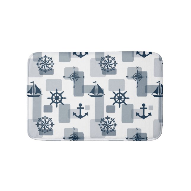 Alfombrilla De Baño Patrón náutico (Anverso)