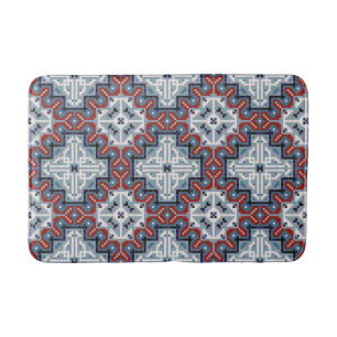 Alfombrilla De Baño Patrón Navajo de indios nativos americanos
