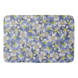 Alfombrilla De Baño Patrón sin costura de Columbines