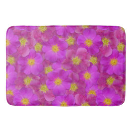 Alfombrilla De Baño Patrón sin soldadura de Rosa salvaje