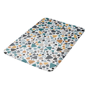 Alfombrilla De Baño Patrón Terrazo