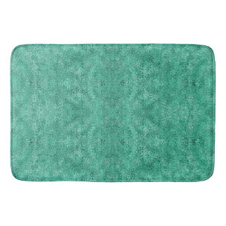 Alfombrilla De Baño Patrón verde purpurina esparcido