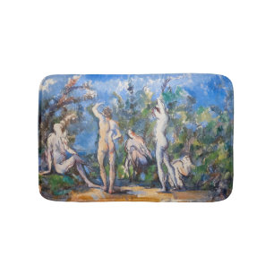 Alfombrilla De Baño Paul Cezanne - Cinco Bathers