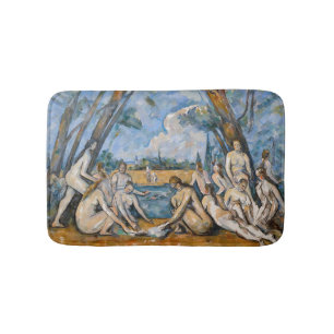 Alfombrilla De Baño Paul Cezanne - Los grandes bañistas