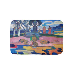 Alfombrilla De Baño Paul Gauguin - Día del Dios / Mahana no atua