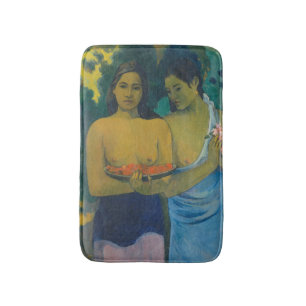 Alfombrilla De Baño Paul Gauguin - Dos mujeres tahitianas