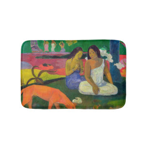 Alfombrilla De Baño Paul Gauguin el   Arearea (el perro rojo), 1892
