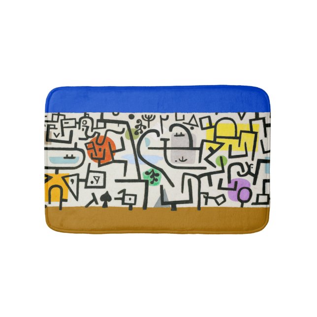 Alfombrilla De Baño Paul Klee Rich Harbor Abstrae Expressionismo (Anverso)