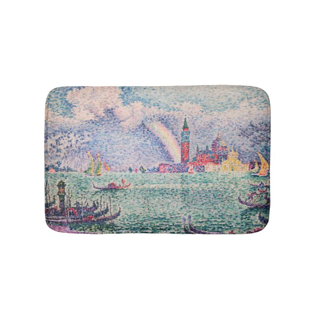 Alfombrilla De Baño Paul Signac - Arcoiris, Venecia (Anverso)