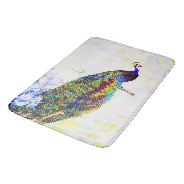 Alfombrilla De Baño Pavo brillante (Angular)