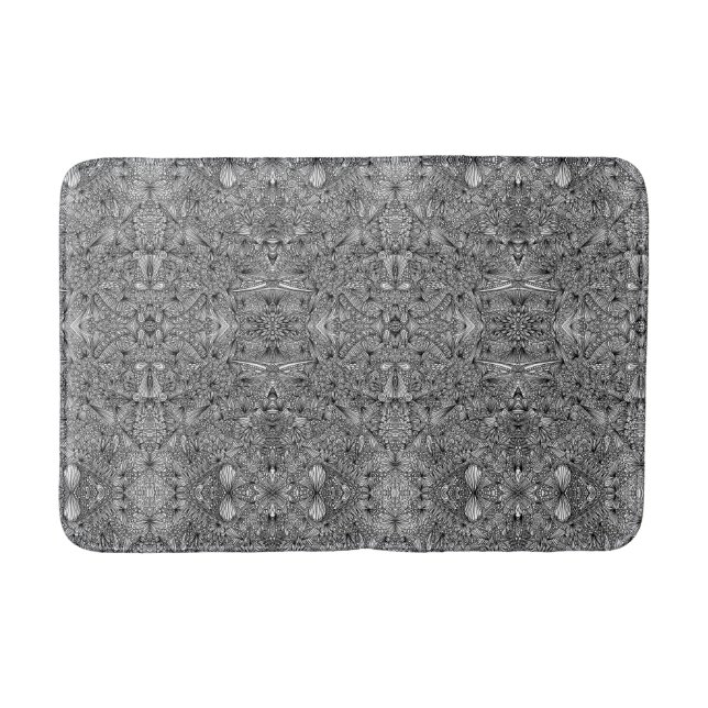 Alfombrilla De Baño Pavo Pontem Resumen Bath Mat (Anverso)