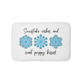 Alfombrilla De Baño Paw Print Winowflake