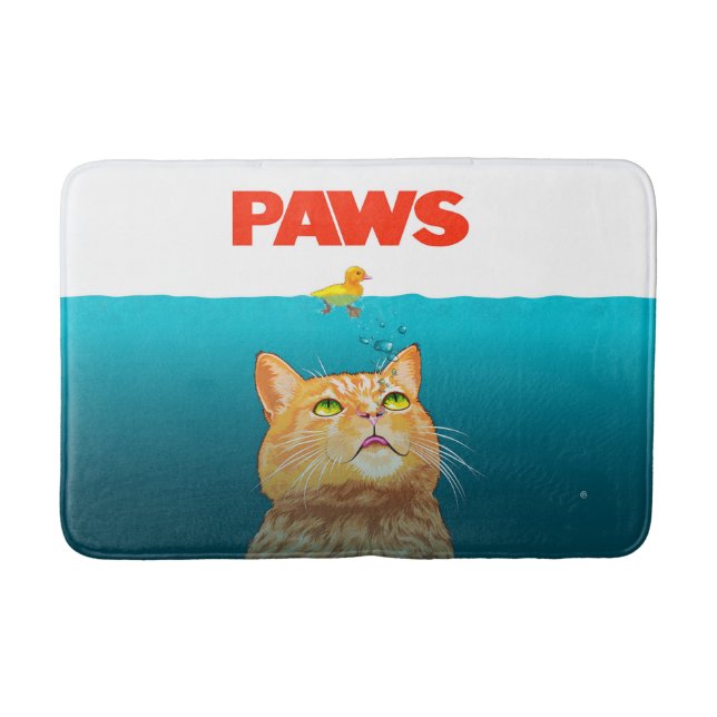 Alfombrilla De Baño ¡Paws! (Anverso)