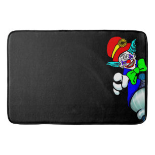 Alfombrilla De Baño Payaso asustadizo