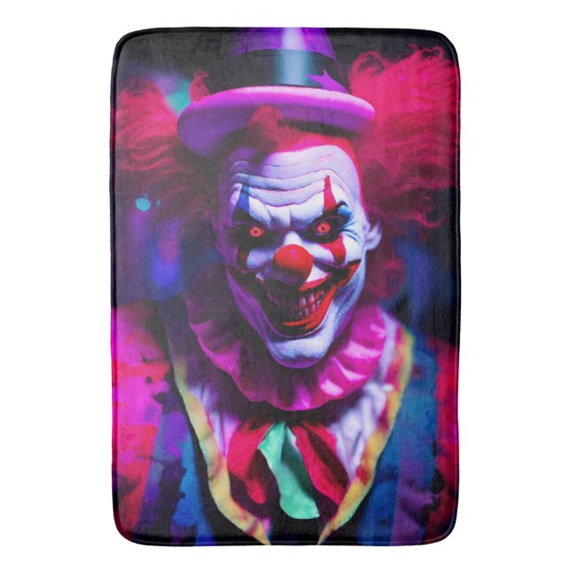Alfombrilla De Baño payaso temible (Frente vertical)