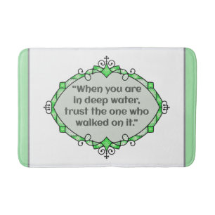 Alfombrilla De Baño Paz en aguas profundas