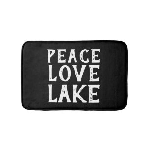 Alfombrilla De Baño PAZ náutica - AMOR - LAGO  