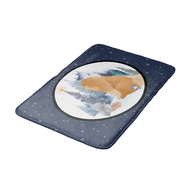 Alfombrilla De Baño PEACE Chow vacaciones MEDIUM cré/baño mat (Angular)