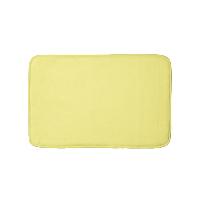 Alfombrilla De Baño Peach pálido,Primrose,Sandwisp, (Anverso)