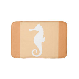 Alfombrilla De Baño Peach Seahorse