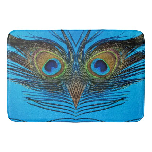 Alfombrilla De Baño Peacock (Anverso)