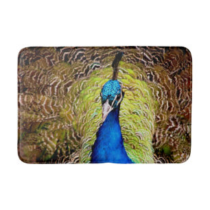 Alfombrilla De Baño Peacock