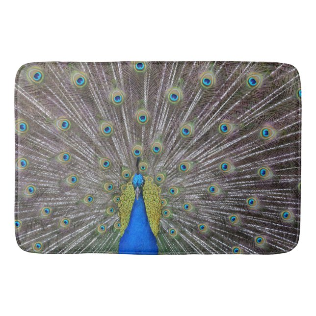 Alfombrilla De Baño Peacock (Anverso)