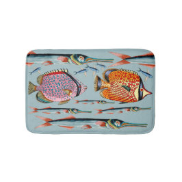 Alfombrilla De Baño Peces tropicales