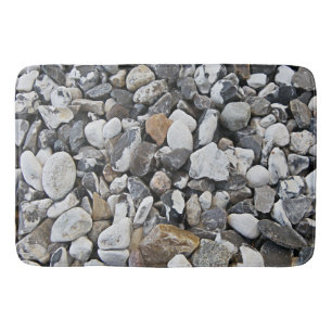 Alfombrilla De Baño Pedazos de la grava y de la piedra