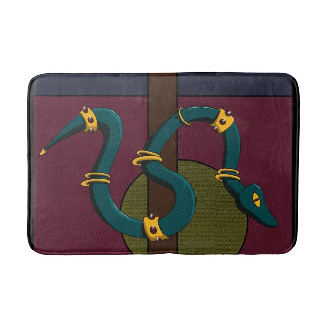 Alfombrilla De Baño Pegatina Carré Snake (Anverso)