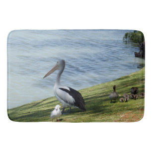 Alfombrilla De Baño Pelican Y Ducks,