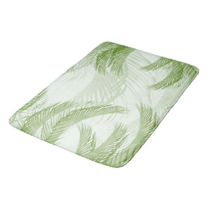 Alfombrilla De Baño Pelo verde fresco de la palma 1