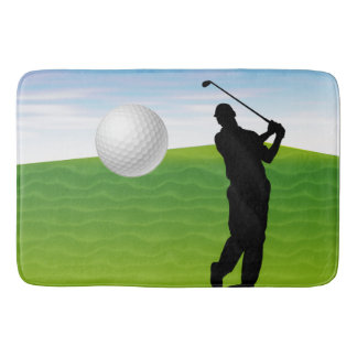Alfombrilla De Baño Pelota de golf que viene en usted