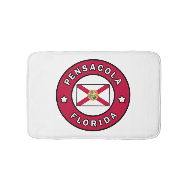 Alfombrilla De Baño Pensacola Florida (Anverso)