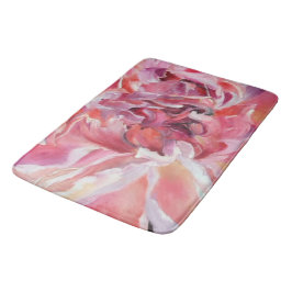 Alfombrilla De Baño Peonies Floral Bath Mat