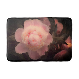 Alfombrilla De Baño Peonies Pink Peony Flowe Nature