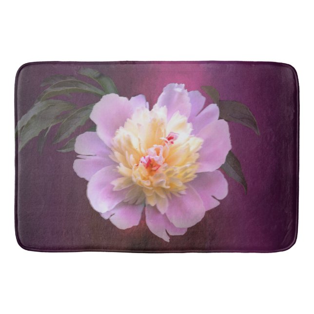 Alfombrilla De Baño peony bath mat (Anverso)