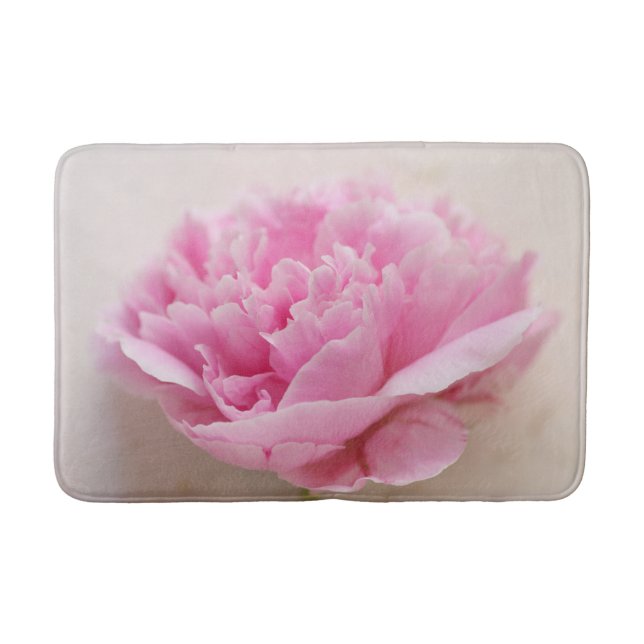 Alfombrilla De Baño Peony closeup (Anverso)