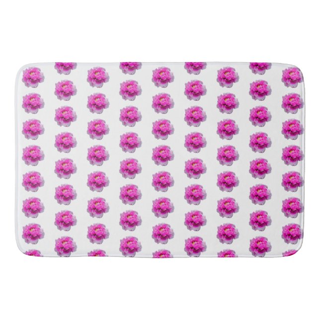 Alfombrilla De Baño Peony pintado (Anverso)